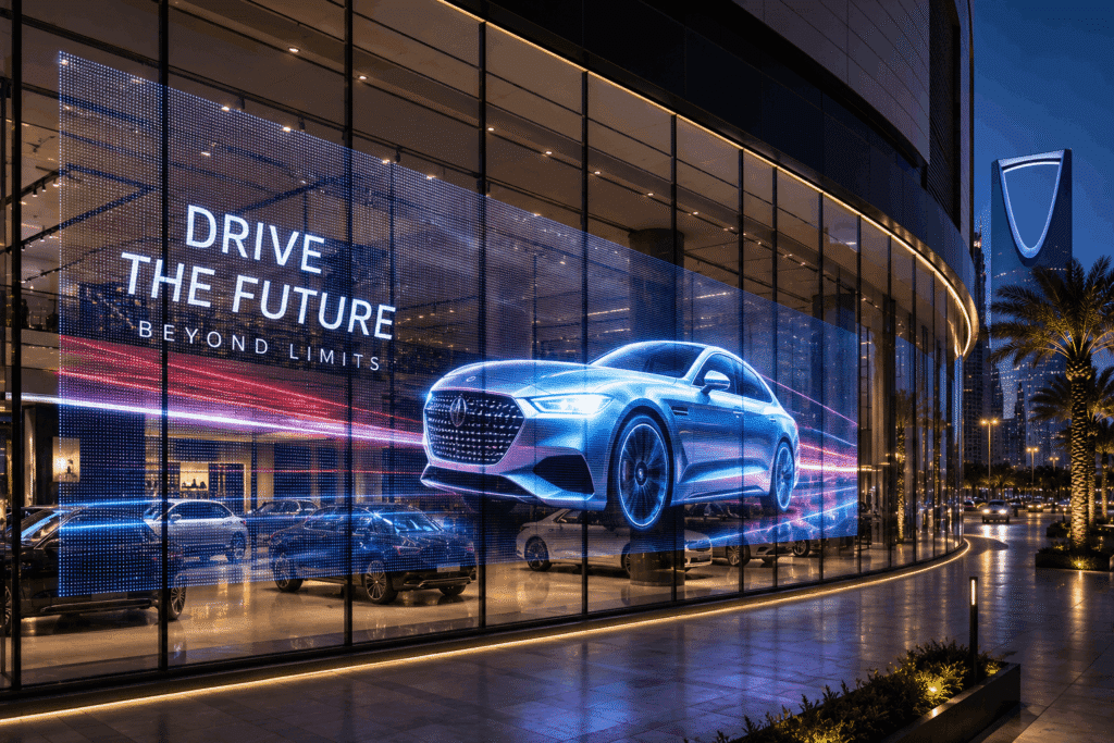 Transparent LED Screen Saudi Arabia