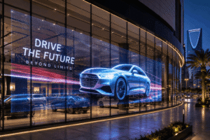 Transparent LED Screen Saudi Arabia: The Future of Window and Façade Digital Displays