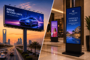 Unipole LED Display and Digital Poster Screen Saudi Arabia: Maximise Your Brand Visibility