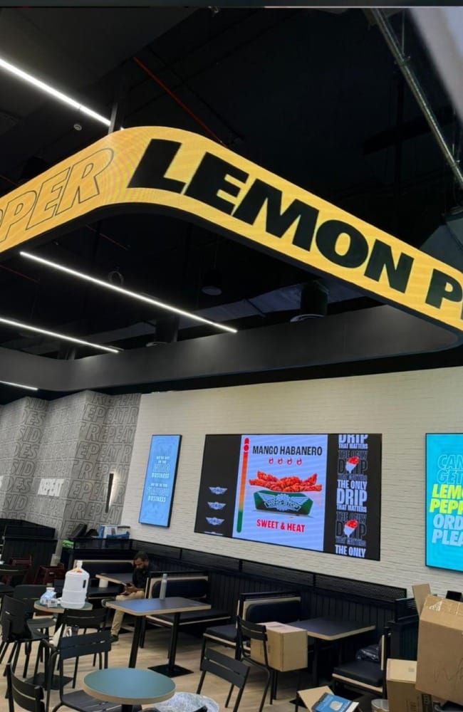 Indoor LED screen installation, Saudi Arabia