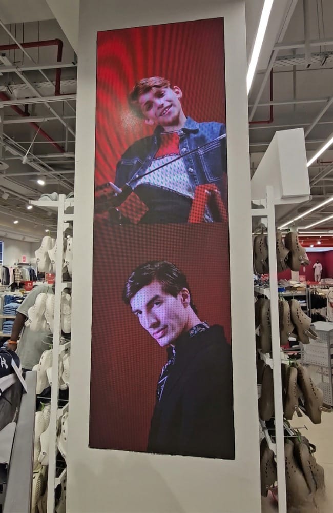 Indoor LED screen installation, Saudi Arabia